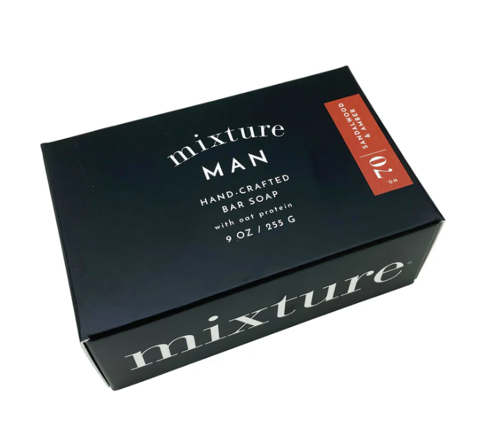 Mixture Man  Sandalwood & Amber Soap Loaf