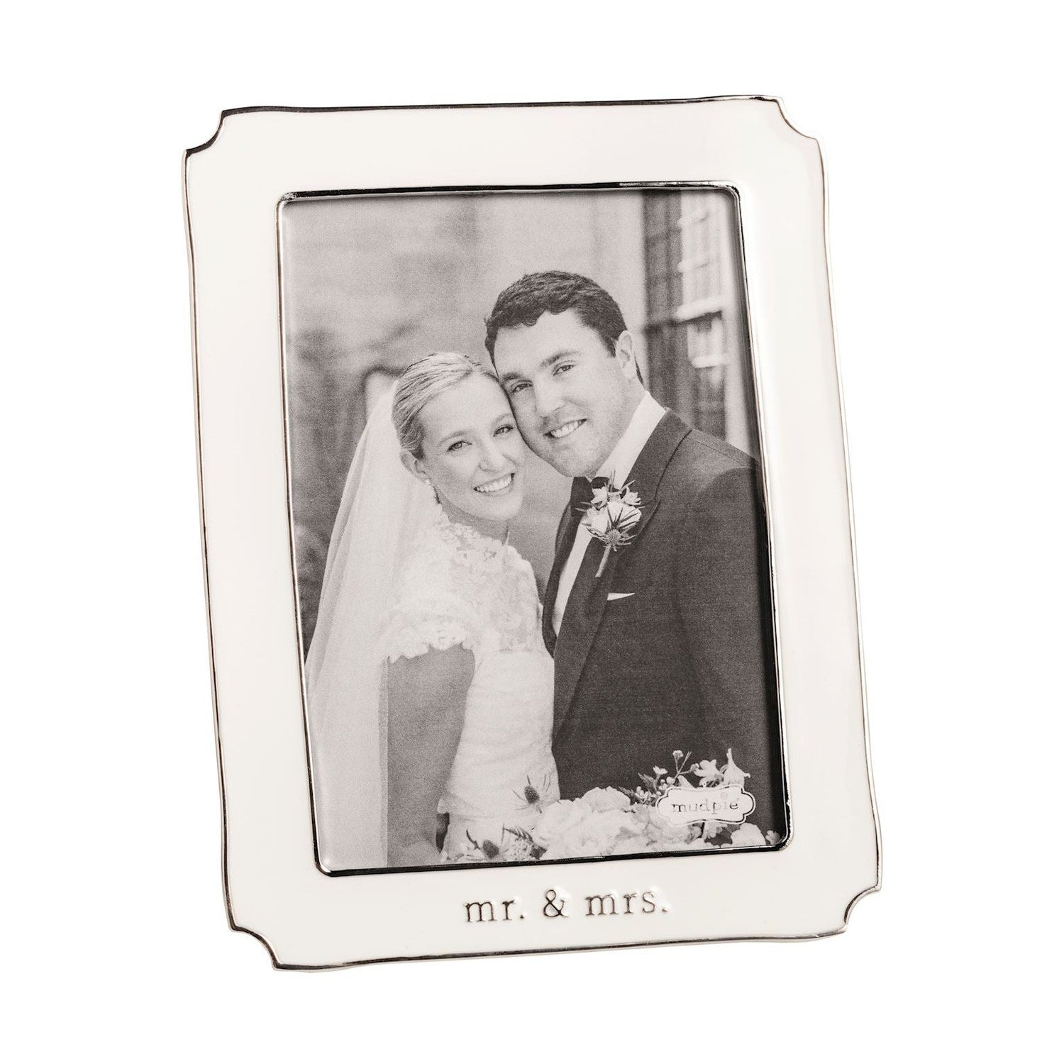 Small Mr. & Mrs. Enamel Frame