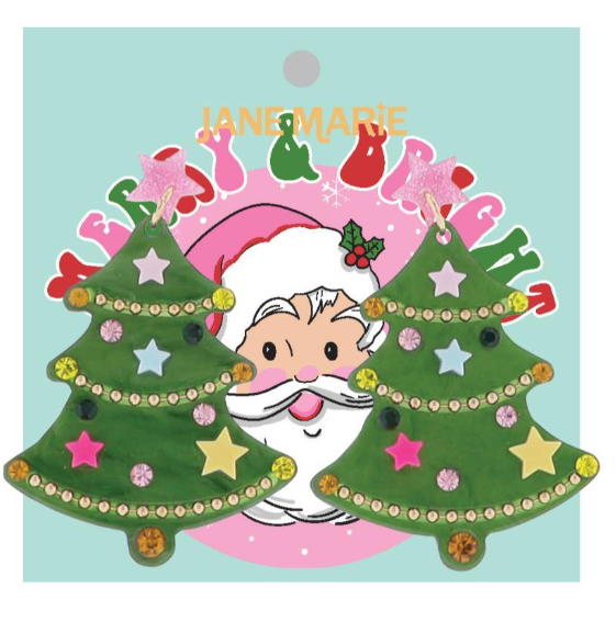 Acrylic Tree with Pink Star Post