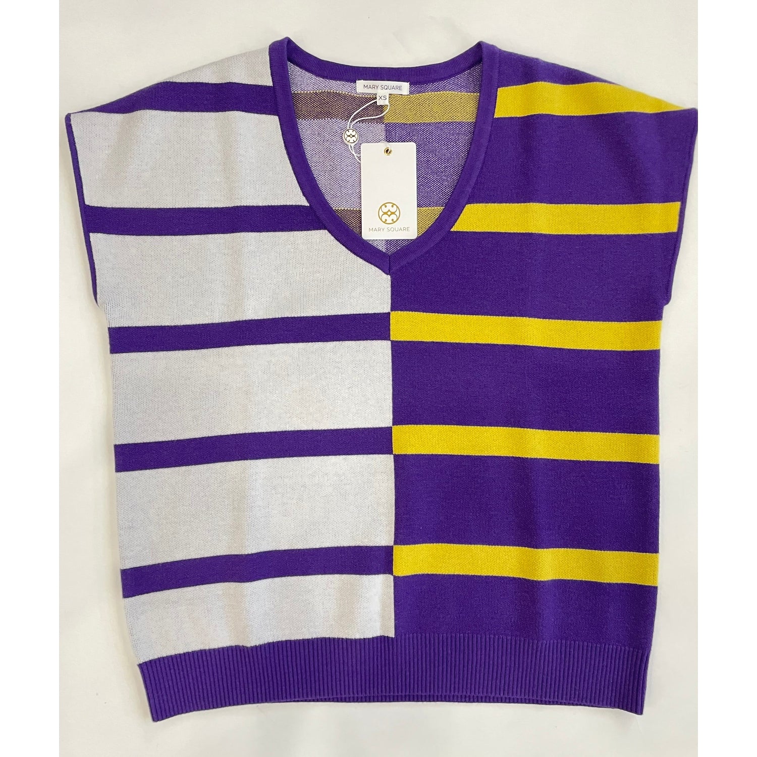 Purple/Gold Sweater
