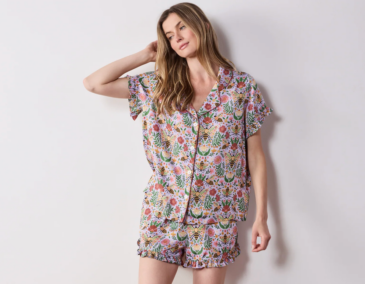 Bee Tapestry PJ Set