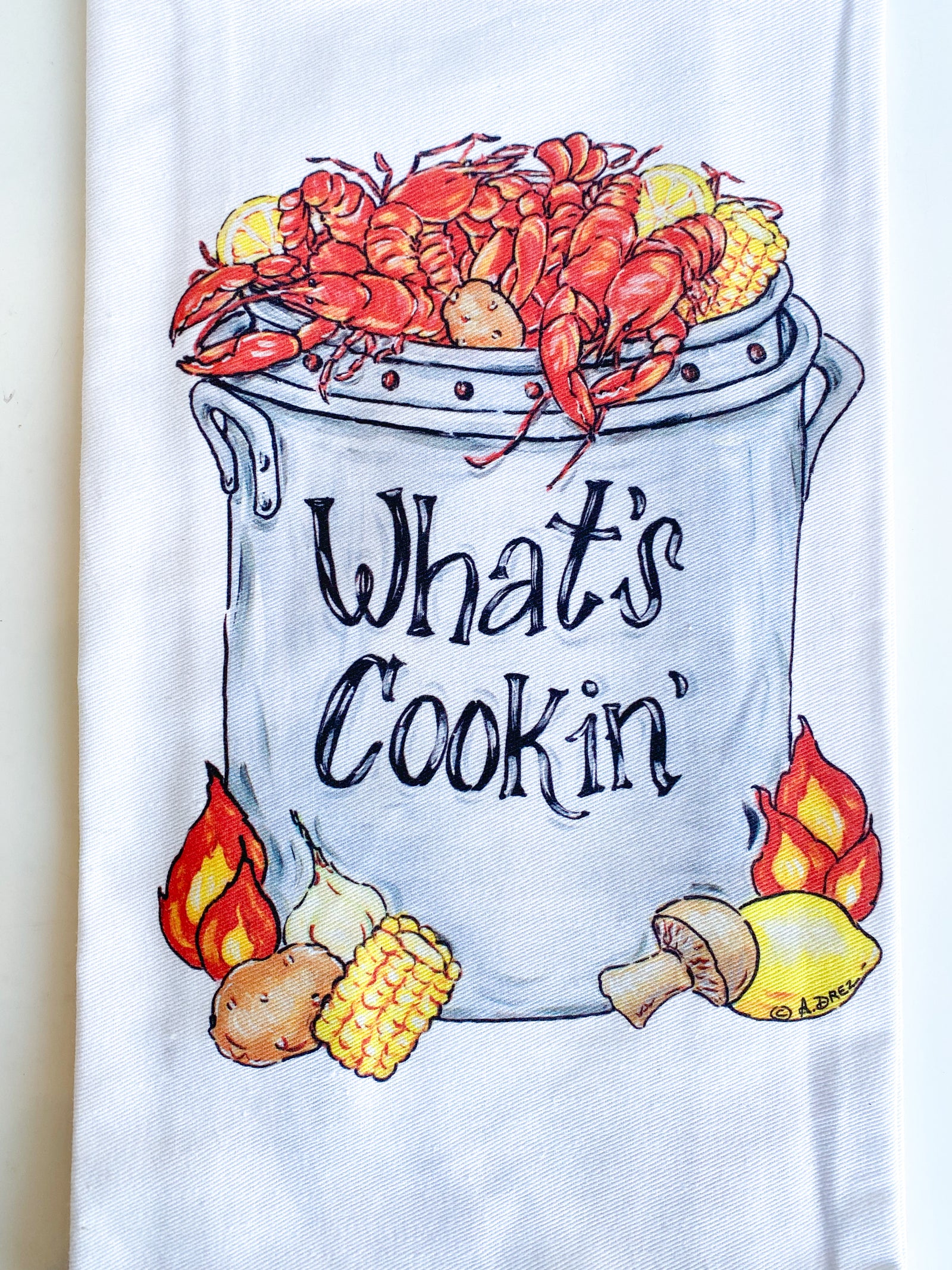 What's Cooking Tea Towel