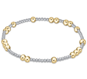 Hope Unwritten Mixed Metal Bead Bracelet