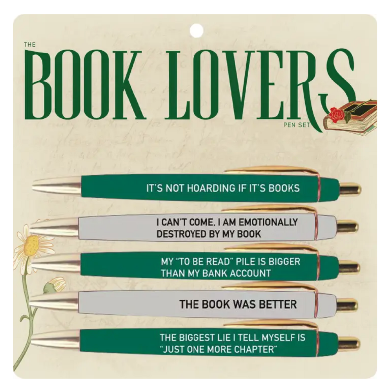 Book Lovers Pen Set