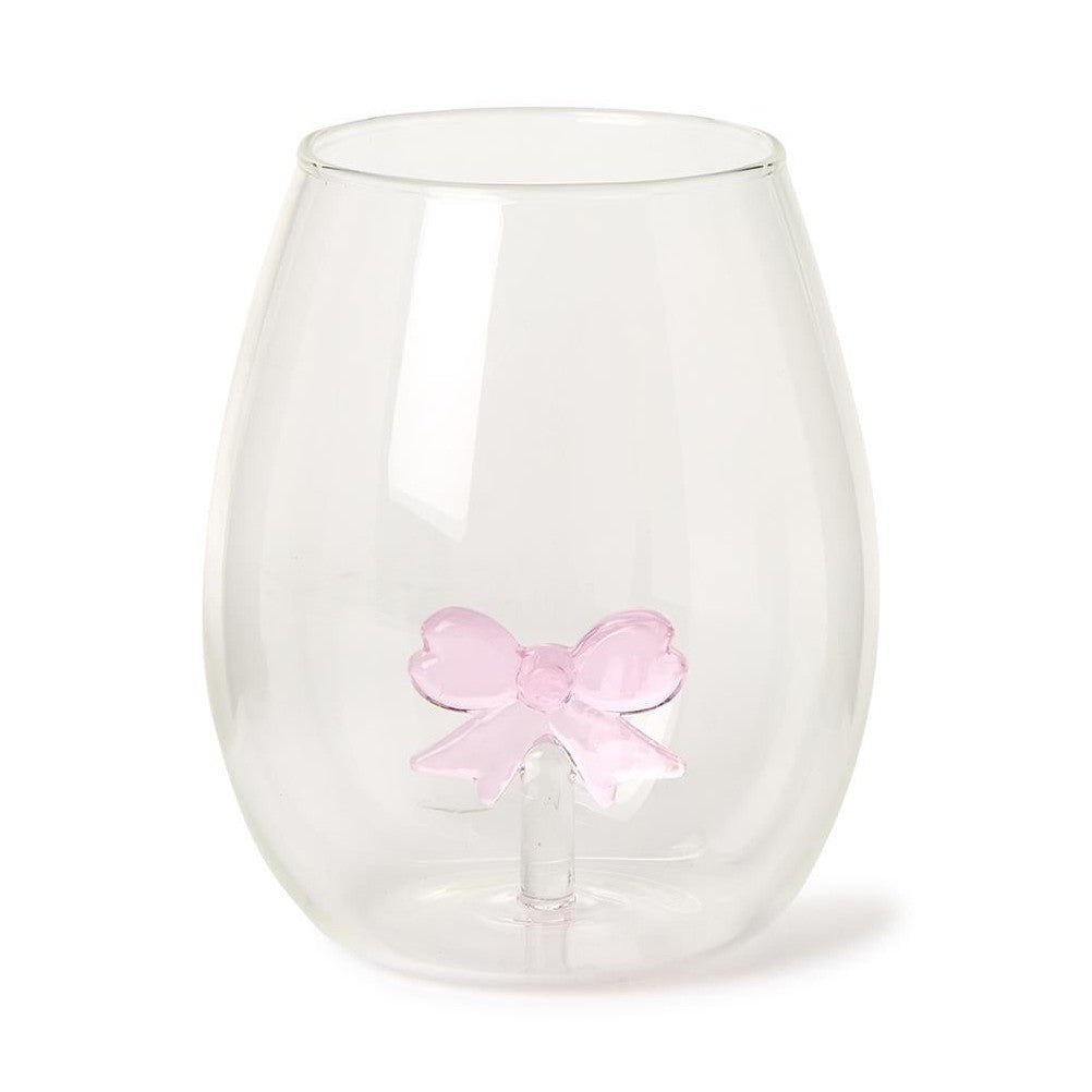 Bow Stemless Wine Glass