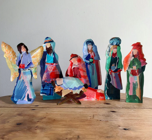 Large Acrylic Nativity Set