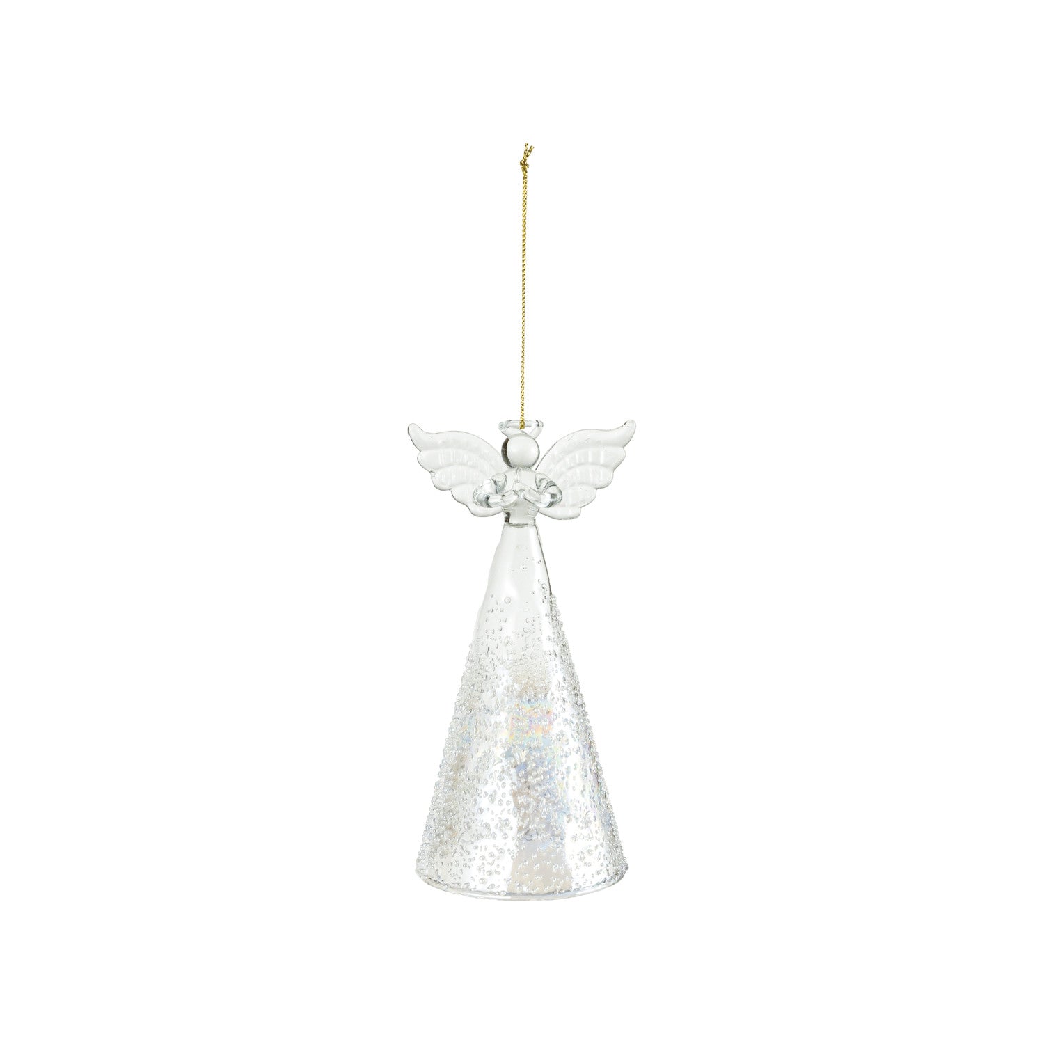 Glass Angel Ornament
