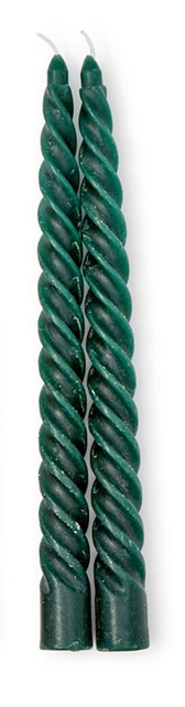Twist Taper- Dk Green