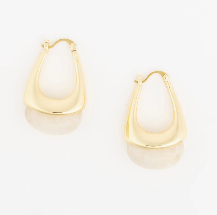 Talia Cream Earrings