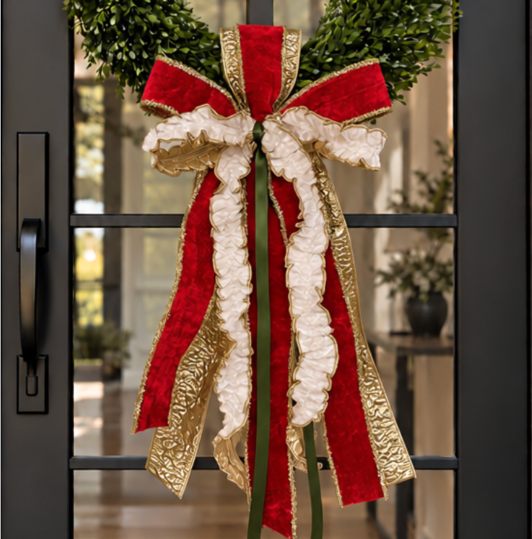 Here Comes Santa Sash & Bow