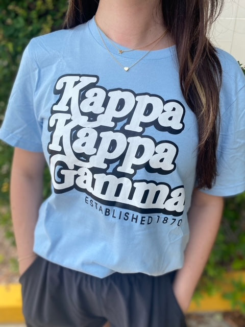 Kappa Kappa Gamma Tee (FINAL SALE)