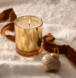 Frasier Fir Poured Candle, 6.5oz Gold