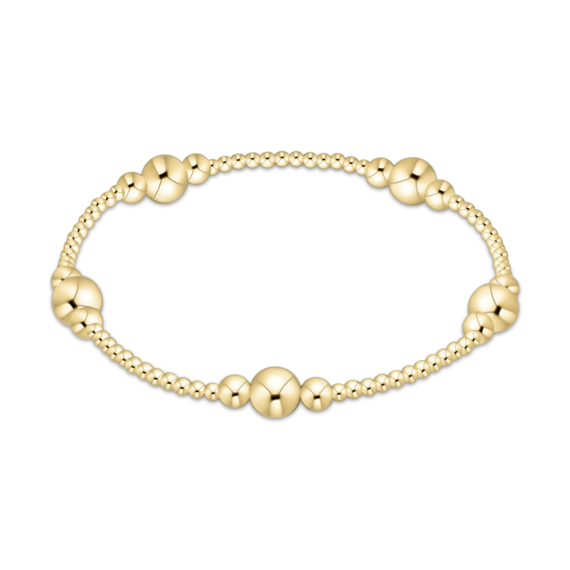 Purpose Gold 6mm Bead Bracelet