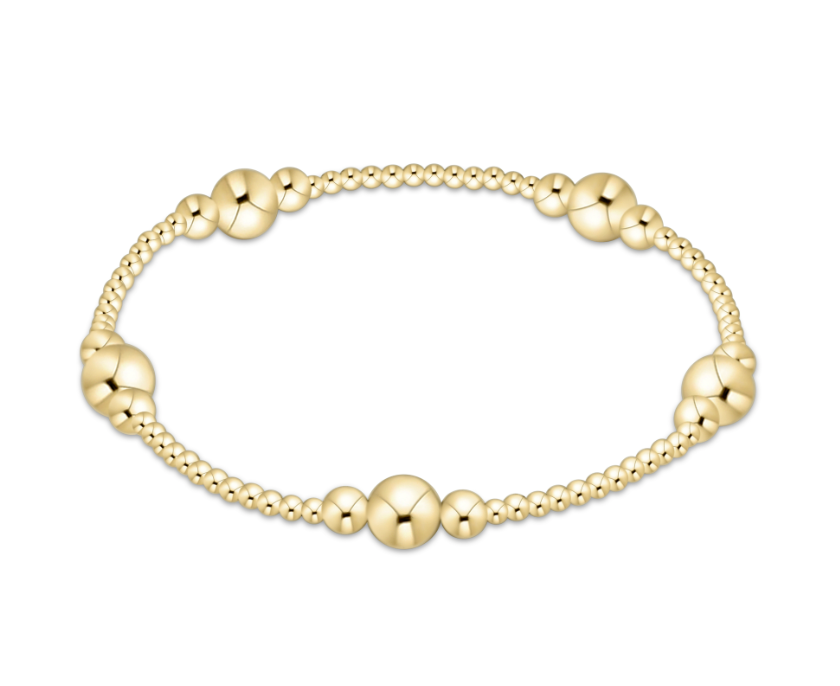 Purpose Gold 6mm Bead Bracelet