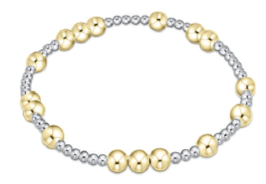 Hope Unwritten Mixed Metal Bead Bracelet