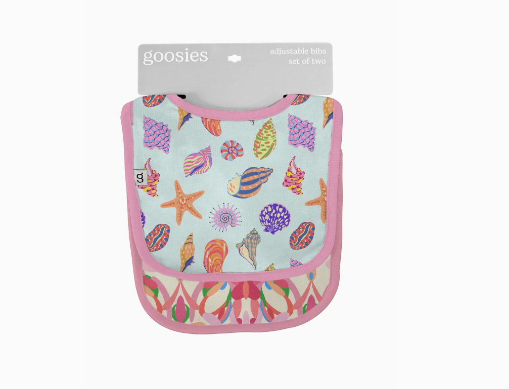 2pk Bib - Seashells