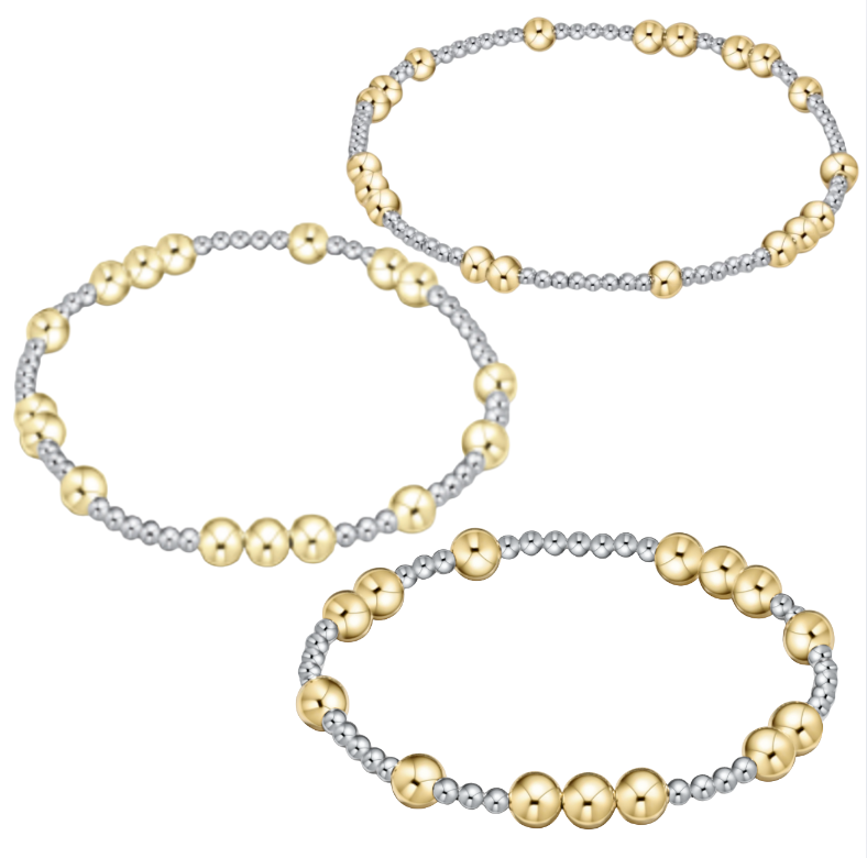 Hope Unwritten Mixed Metal Bead Bracelet