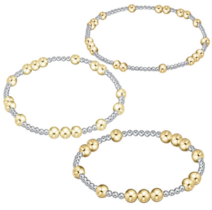 Hope Unwritten Mixed Metal Bead Bracelet