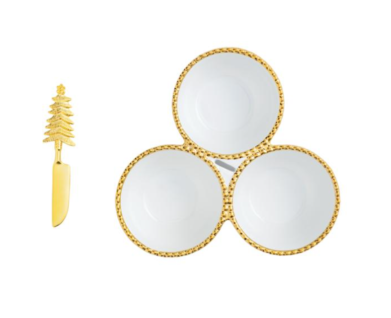 Tree Beaded Triple Dip