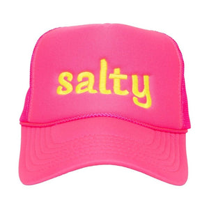 Salty Trucker Hat - Hot Pink