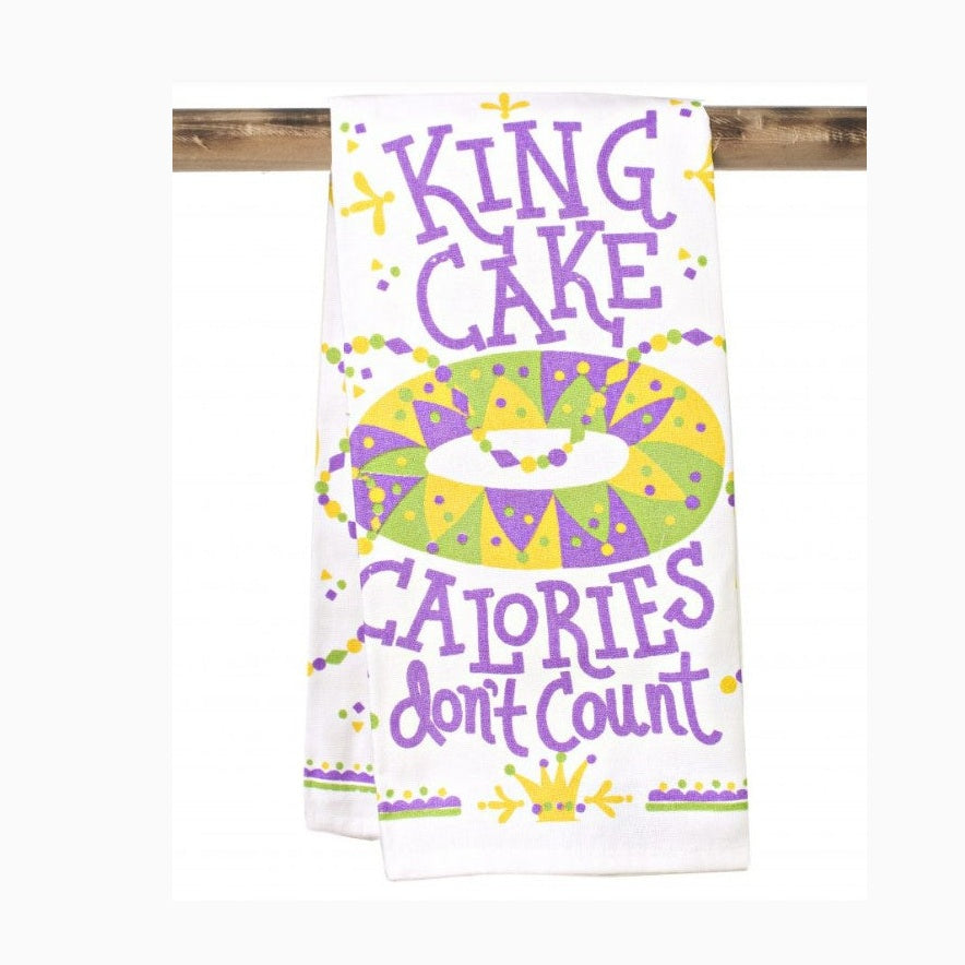 King Cake Calories Towel