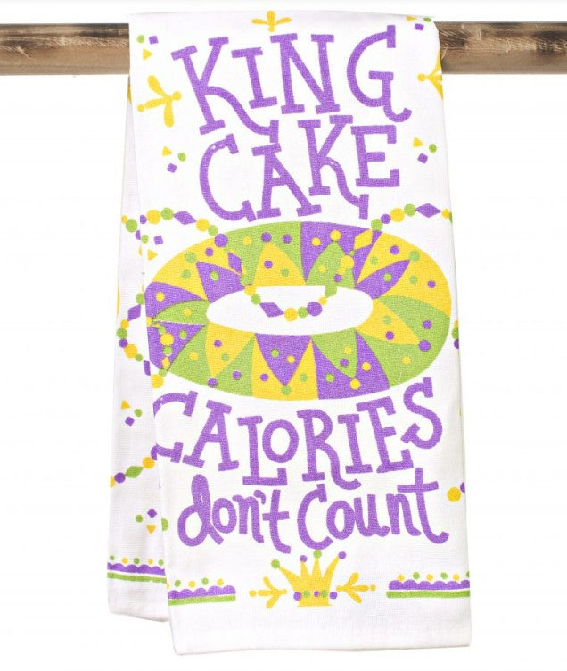 King Cake Calories Towel