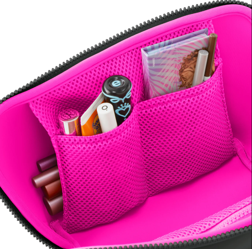 Neoprene Makeup Bag- Black