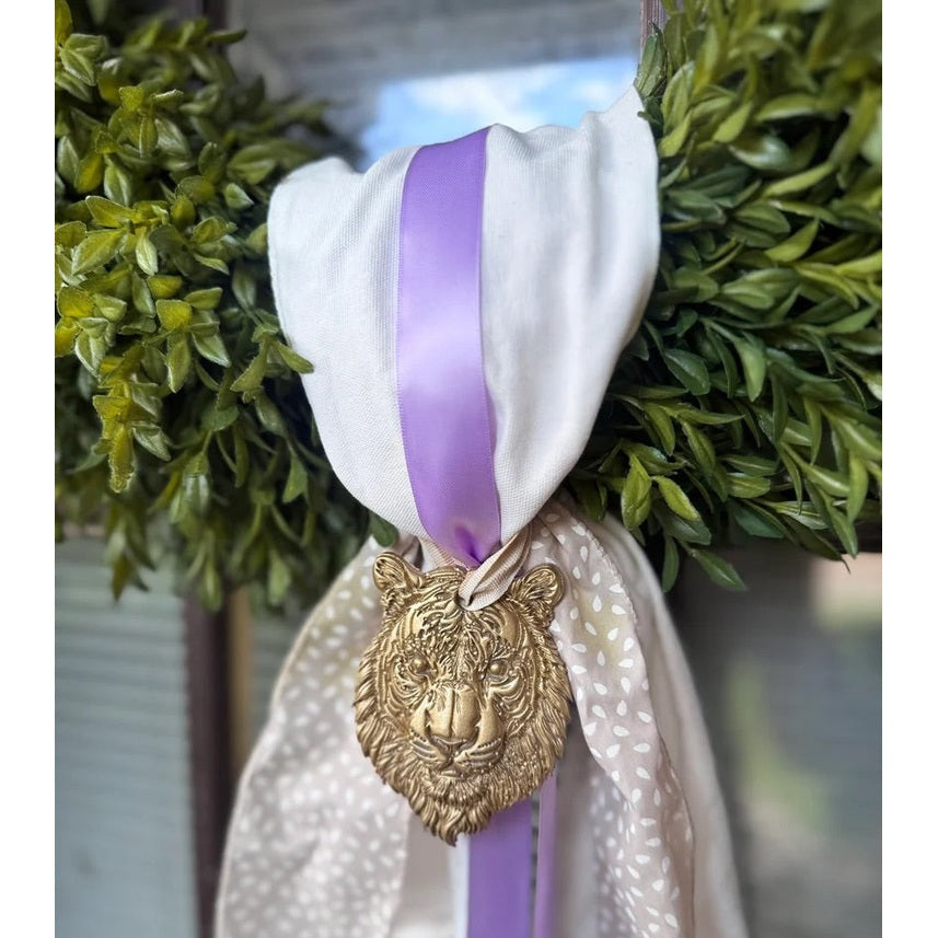 Wreath Ornament - Tiger