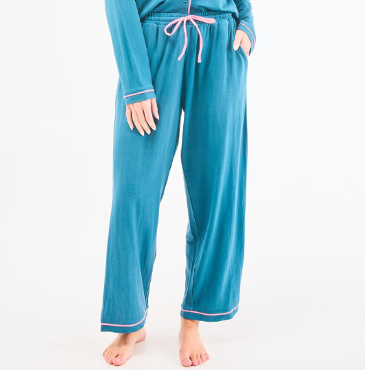Charlotte Teal Pants
