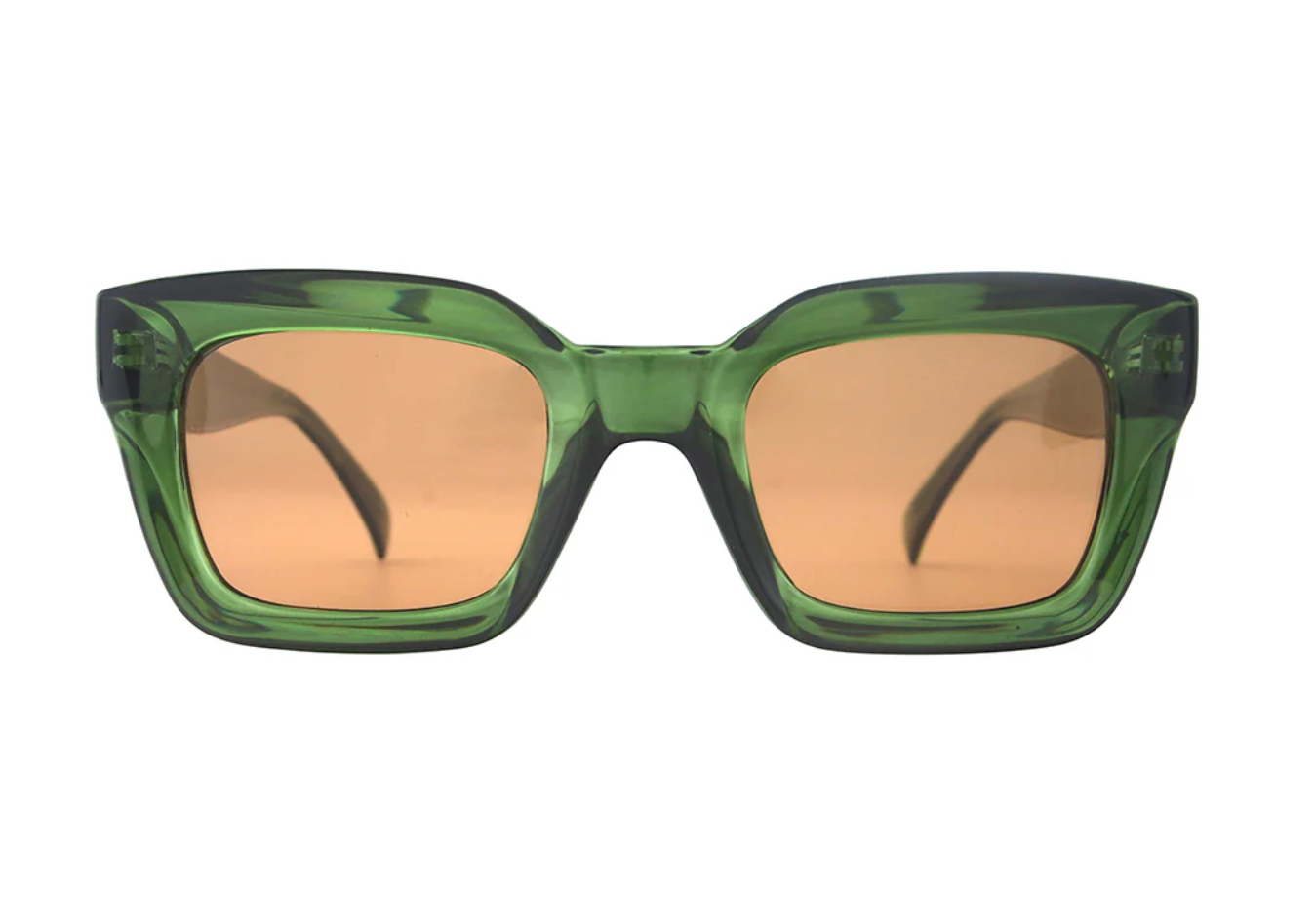 DYLAN - Polarized Sunglasses - Green/Brown