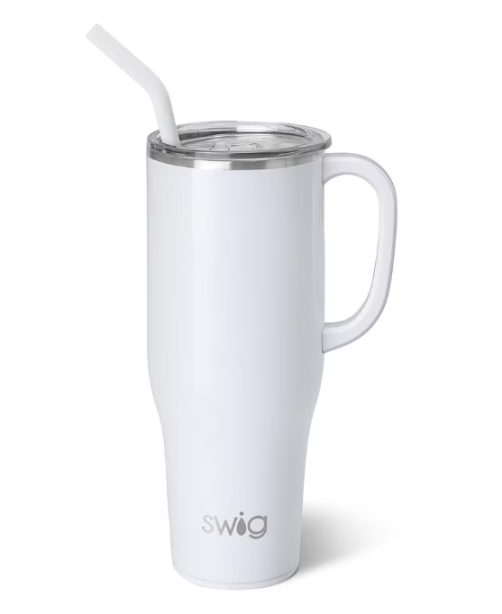 Mega Mug - Shimmer White