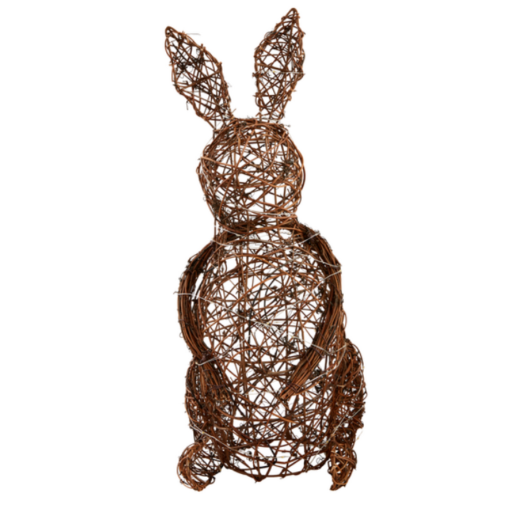 Large Woven Bunny Sitter