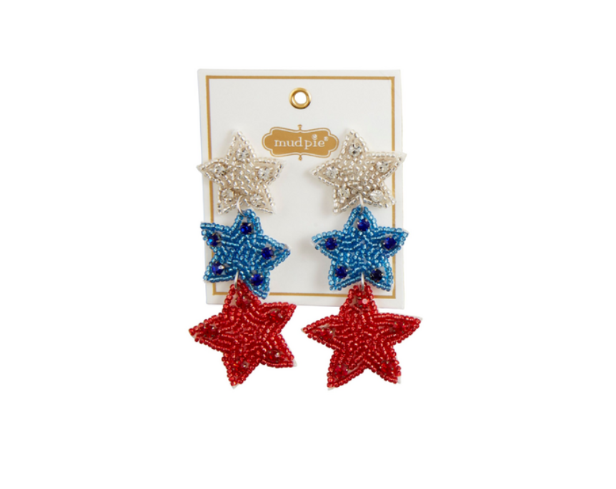4th of July Earring