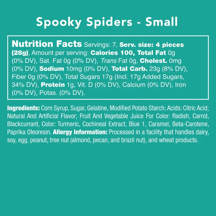 Spooky Spiders Gummies