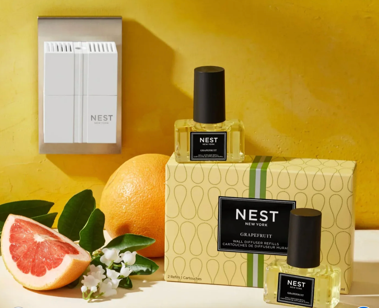 Grapefruit Wall Diffuser Refill Duo