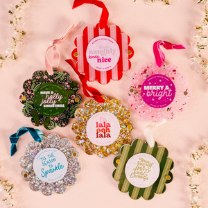 Round Frame Ornament