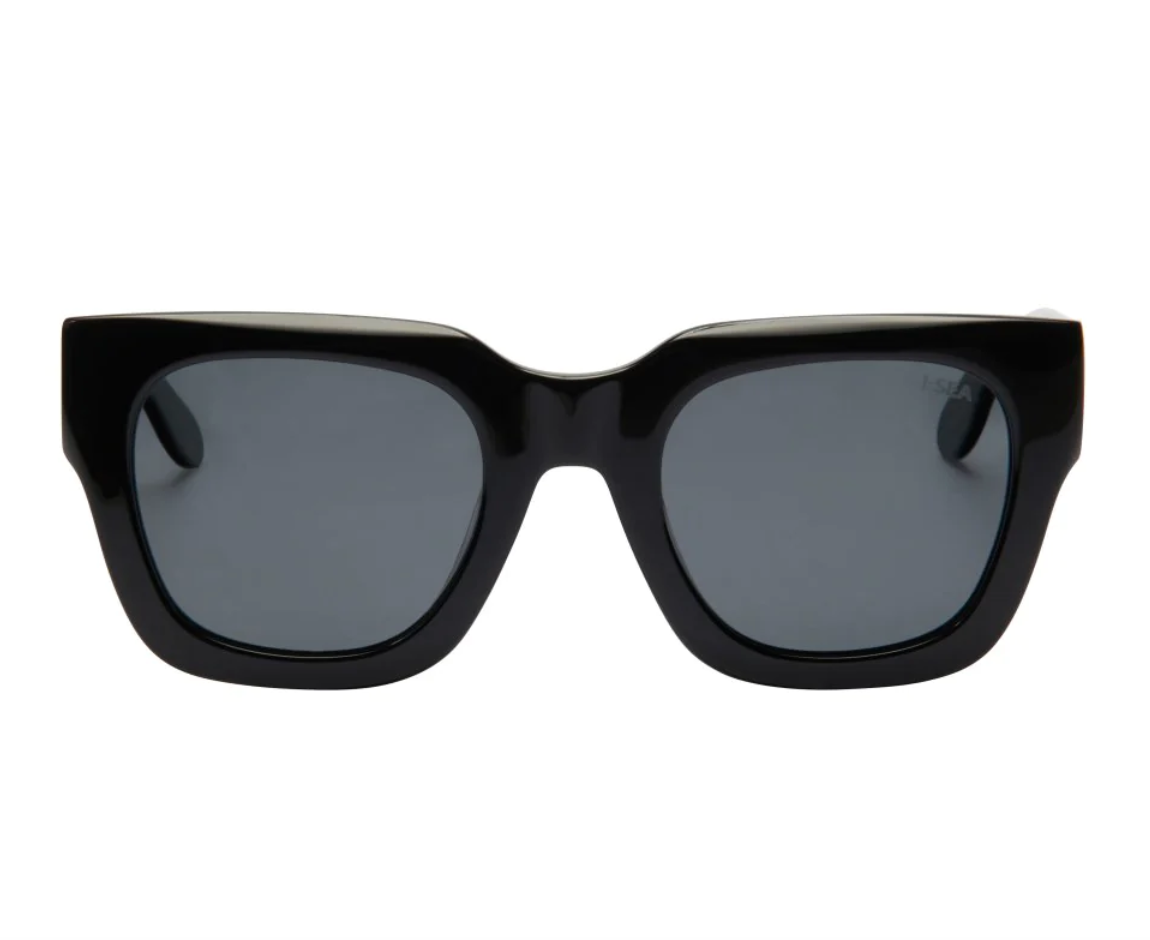 Jolene Sunglass- Black/ Smoke
