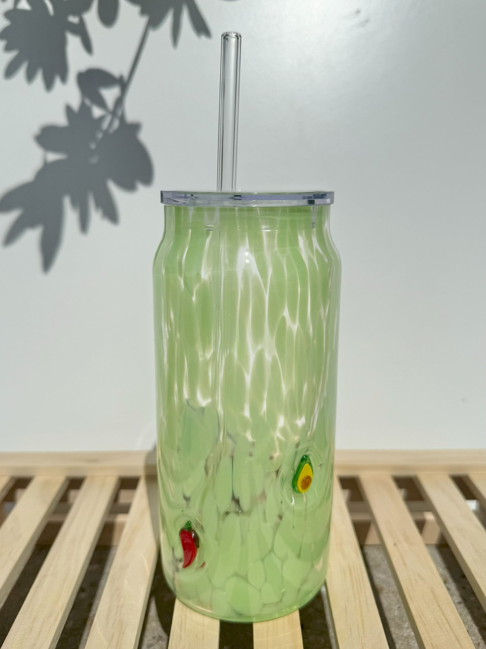 Taco Night Charmed Soda Glass 23oz