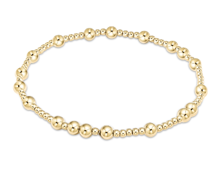 Hope Unwritten Bead Bracelet Gold
