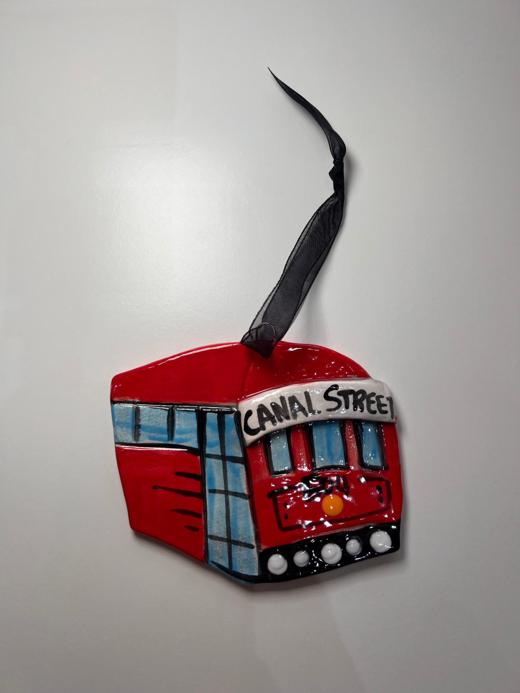 Ceramic Orn - Canal Streetcar