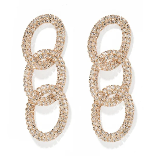 Gold Courtney Earrings