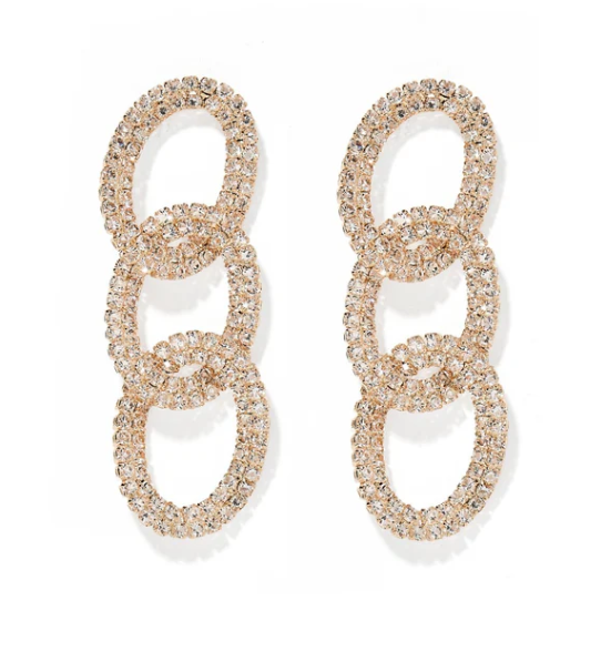 Gold Courtney Earrings