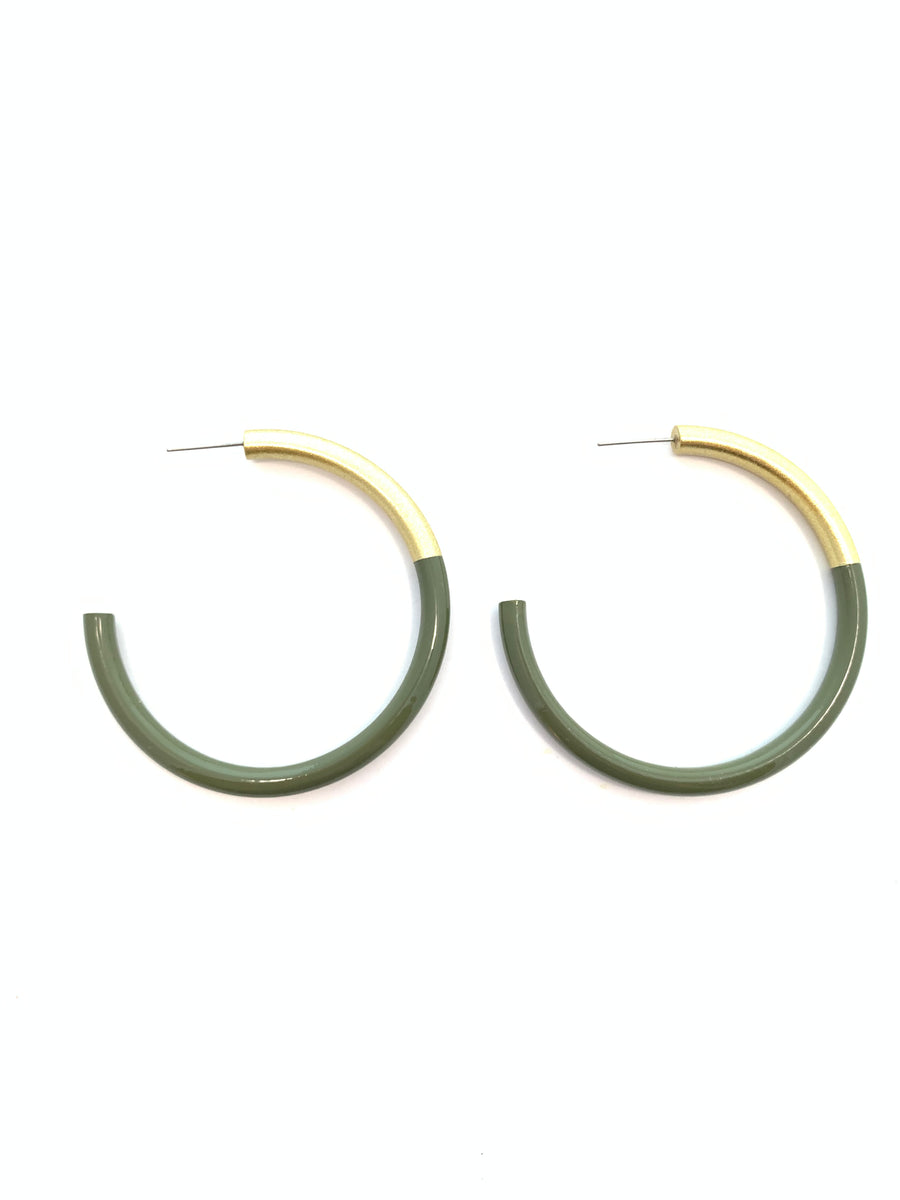 Liz hoops gold discount
