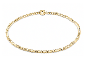 Classic Gold Bead Bracelet