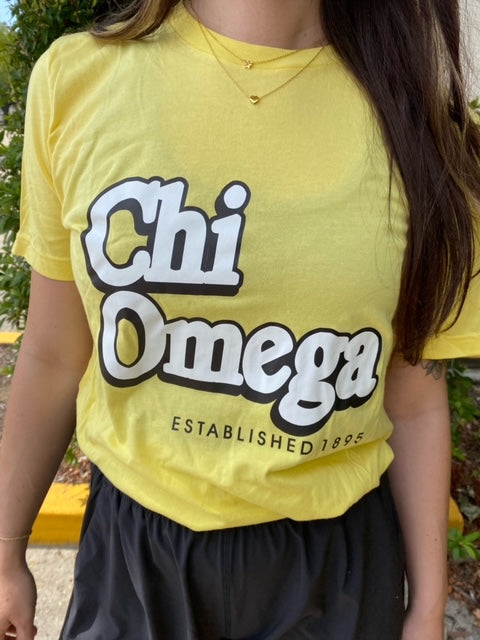 Chi Omega Tee (FINAL SALE)