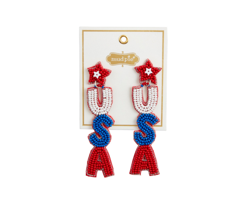 4th of July Earring