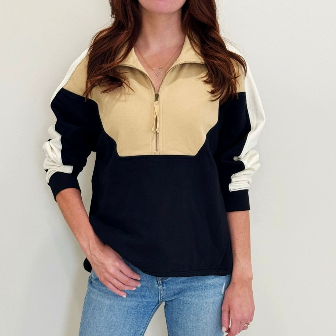 Saints 1/4 Zip (FINAL SALE)