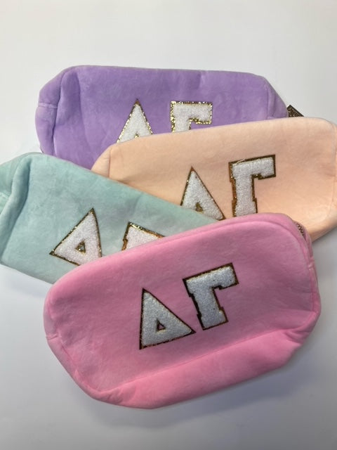 Delta Gamma Cosmetic Pouch (FINAL SALE)