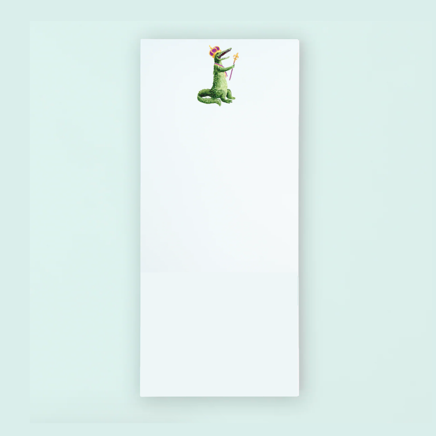 List Notepad - Mardi Gras Alligator