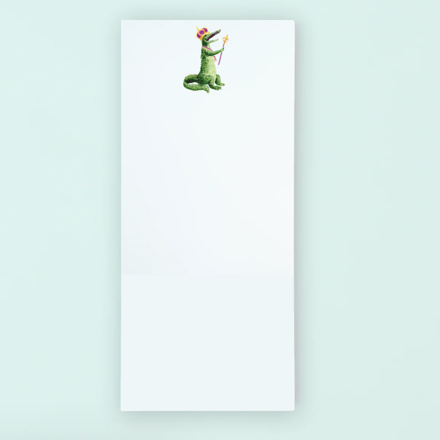 List Notepad - Mardi Gras Alligator